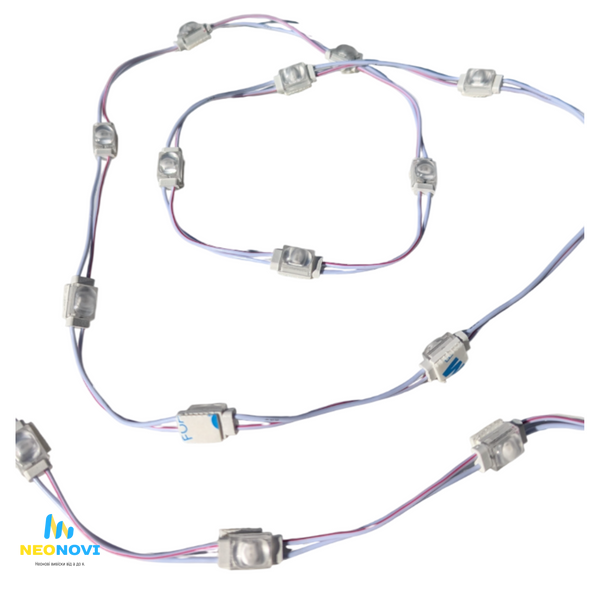 Зелений LED модуль, NEO Star, 1SMD 2835, 30 лм, 0.39 Вт, IP67 NEOSTAR-D1-GREEN фото