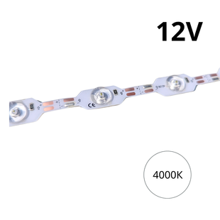 Лінзована світлодіодна LED стрічка 12 В (гнучка s-type) для звичайних лайтбоксів, 24 д/м, Нейтральний білий 4000К CM24-12V-4000К фото
