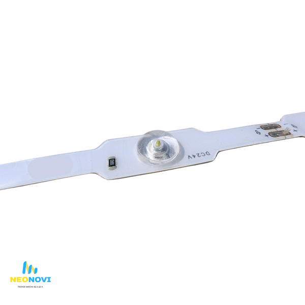 Лінзована світлодіодна LED стрічка 24 В (гнучка s-type) для звичайних лайтбоксів, 18д/м, Білий-холодний 12000К CM18-12000K фото