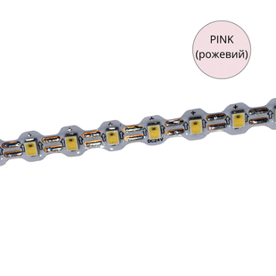24В Світлодіодна LED стрічка (гнучка s-type), 110 д/м, Рожевий, для об'ємних та неонових вивісок NC110-24-008 фото