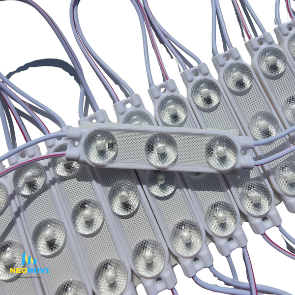 Білий LED модуль, HYPER, 3SMD 2835, 192 лм, 1.9 Вт, IP65, 6500K HYPER-HY3-6500K фото