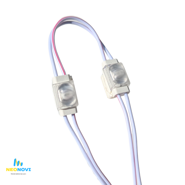 Білий LED модуль, NEO Star, 1SMD 2835, 30 лм, 0.39 Вт, IP67, 6500K NEOSTAR-D1-6500K фото