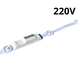 Лінзована світлодіодна LED стрічка 220 В (гнучка s-type), 6500K M12-220-6500K фото 1