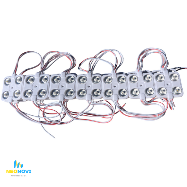 Білий теплий LED модуль, NEO Mega, 4SMD 2835, 260 лм, 2 Вт, IP67, 3200K NEOMEGA-M4-3200K фото