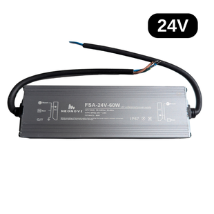 Герметичний блок живлення, 60W-24V, IP67 FSA-24V-60 фото