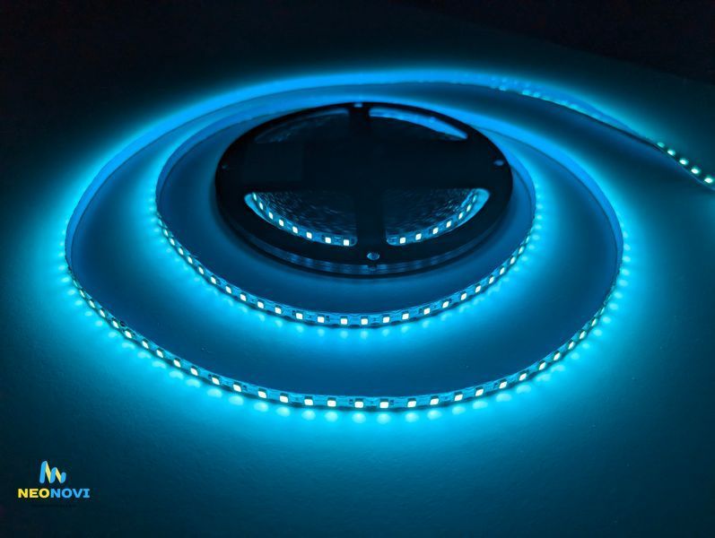 Світлодіодна LED стрічка 5 В (гнучка s-type) для неонових та рекламних вивісок, Світло-синій ЛЕДГ5-009 фото