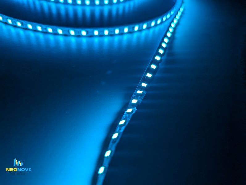 Світлодіодна LED стрічка 5 В (гнучка s-type) для неонових та рекламних вивісок, Світло-синій ЛЕДГ5-009 фото