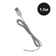 USB-кабель, 1,5 метри, для неонових та рекламних вивісок в прозорій ізоляції