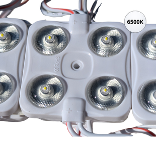 Білий LED модуль, NEO Mega, 4SMD 2835, 260 лм, 2 Вт, IP67, 6500K NEOMEGA-M4-6500K фото