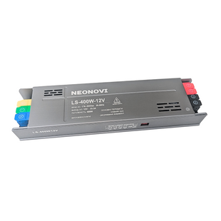 Тонкий блок живлення, Slim- алюмінієвий, 400W-12V LS-400-12V фото