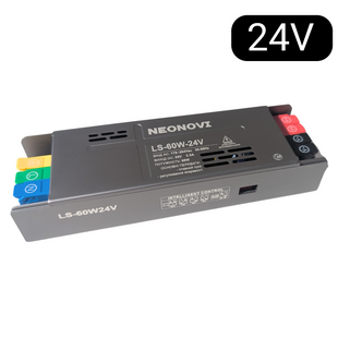 24 V , Тонкий блок живлення, Slim-алюмінієвий, 60W LS-60-24V фото