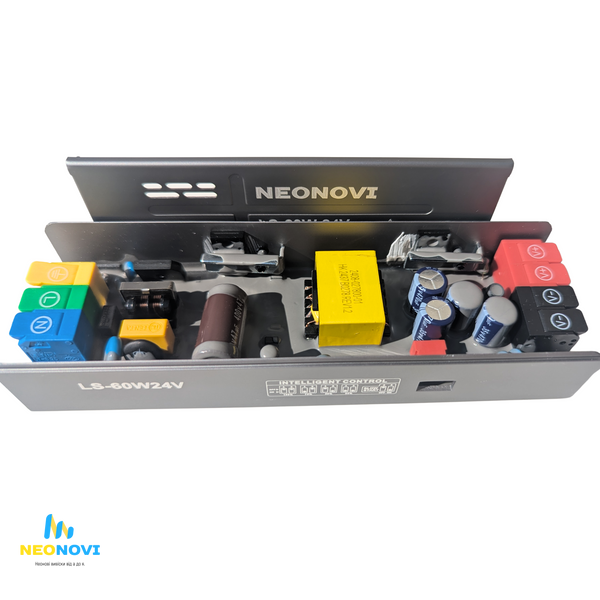 24 V , Тонкий блок живлення, Slim-алюмінієвий, 60W LS-60-24V фото