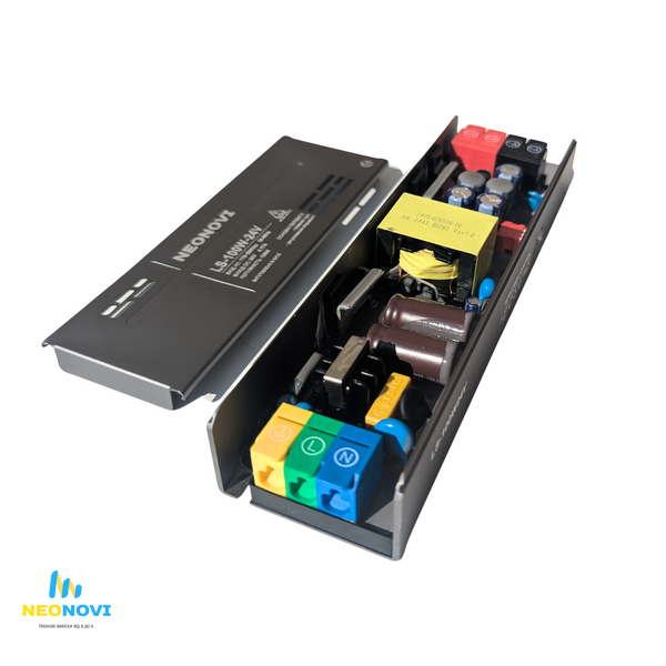 24 V , Тонкий блок живлення, Slim-алюмінієвий, 100W LS-100-24V фото
