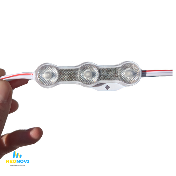 Зелений LED модуль, NEO Svit, 3SMD 2835, 160 лм, 1.1 Вт, IP68 NEOSVIT-S8-GREEN фото