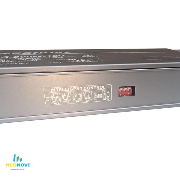Тонкий блок живлення, Slim- алюмінієвий, 300W-12V LS-300-12V фото