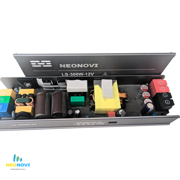 Тонкий блок живлення, Slim- алюмінієвий, 300W-12V LS-300-12V фото