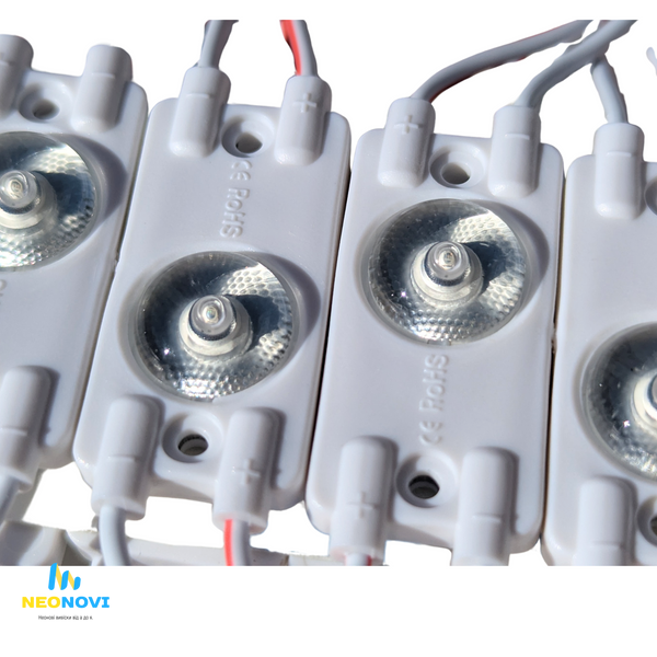 Зелений LED модуль, NEO Mega, 1SMD 2835, 85 лм, 0.5 Вт, IP67 NEOMEGA-M1-GREEN фото