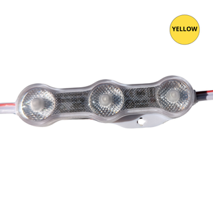 Жовтий LED модуль, NEO Svit, 3SMD 2835, 160 лм, 1 Вт, IP68 NEOSVIT-S8-YELLOW фото