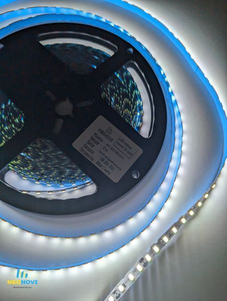 1 см, гнучка Світлодіодна LED стрічка 12 В для неонових та рекламних вивісок, Білий холодний 10000K+ 1см-ЛЕДГ-003 фото