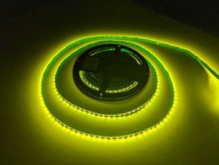 1 см, гнучка Світлодіодна LED стрічка 12 В для неонових та рекламних вивісок, Лимонно-жовтий 1см-ЛЕДГ-005 фото