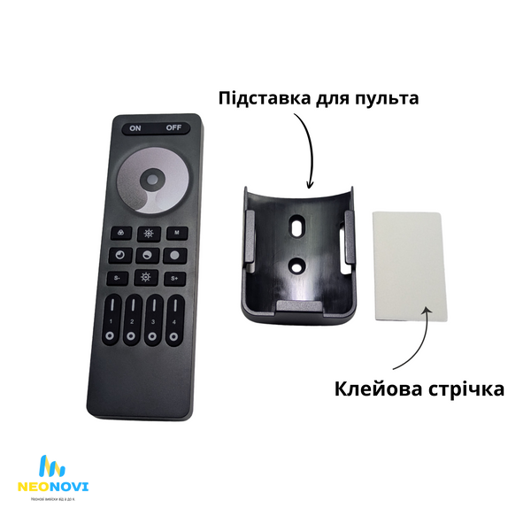 Пульт ДК (RF) до 4 каналів БКТР-02 фото