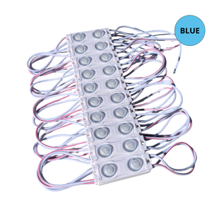 Синій LED модуль, NEO Opti, 2SMD 2835, 85 лм, 0.75 Вт, IP67 NEOOPTI-А2-BLUE фото