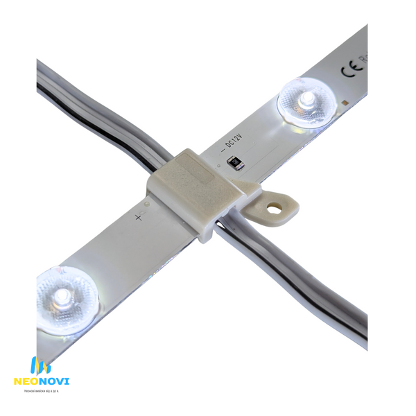Світлодіодна лінійка SMD2835 з лінзою для лайтбоксів, RPS-K1 - тонка, 12V, 8000K, IP20 Лін-K1-12V-8000 фото