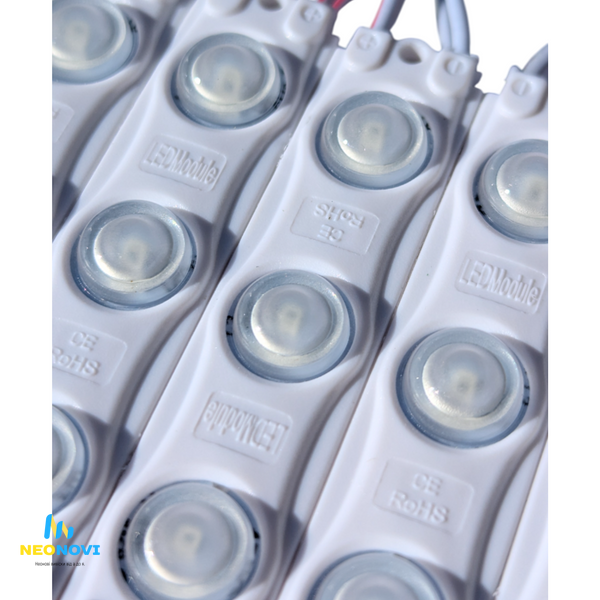 Білий теплий LED модуль, NEO Opti, 3SMD 2835, 88 лм, 1.2 Вт, IP67, 3200K NEOOPTI-А3-3200К фото