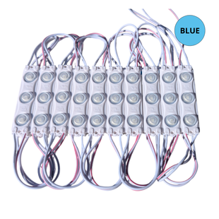 Синій LED модуль, NEO Opti, 3SMD 2835, 88 лм, 1.2 Вт, IP67 NEOOPTI-А3-BLUE фото