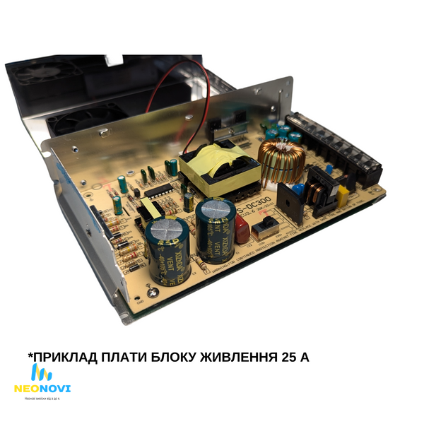 Блок живлення металевий 360W, 30A PTA-12V-30A фото