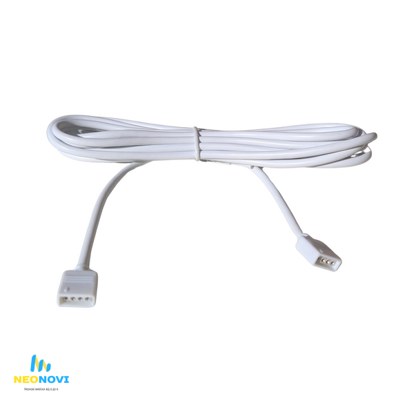 3М, Кабель живлення для RGB та адресної LED стрічки 4 PIN-Mother-Mother (мама-мама) ДА-015 фото