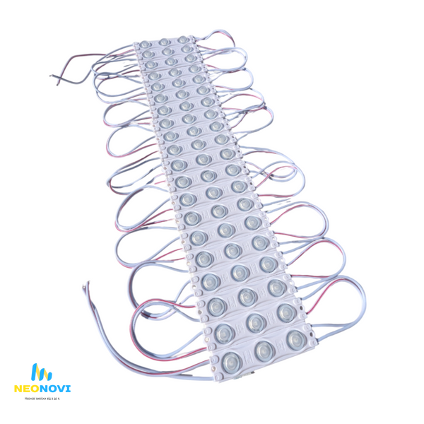 Білий LED модуль, NEO Opti, 3SMD 2835, 88 лм, 1.2 Вт, IP67, 4000K NEOOPTI-А3-4000К фото