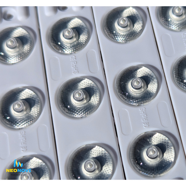 Білий теплий LED модуль, NEO Mega, 3SMD 2835, 220 лм, 1.5 Вт, IP67, 3200K NEOMEGA-M3-3200K фото