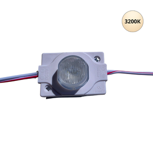 Білий теплий LED модуль, торцевий, TORC, 1SMD 3030, 175 лм, 1.5 Вт, IP67, 3200K TORC-T1-3200K фото