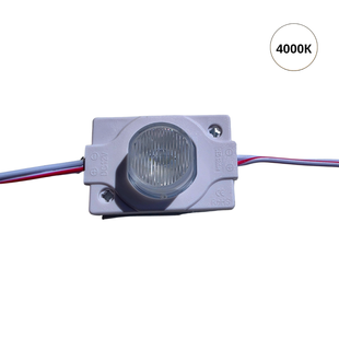 Білий LED модуль, торцевий, TORC, 1SMD 3030, 175 лм, 1.5 Вт, IP67, 4000K TORC-T1-4000K фото