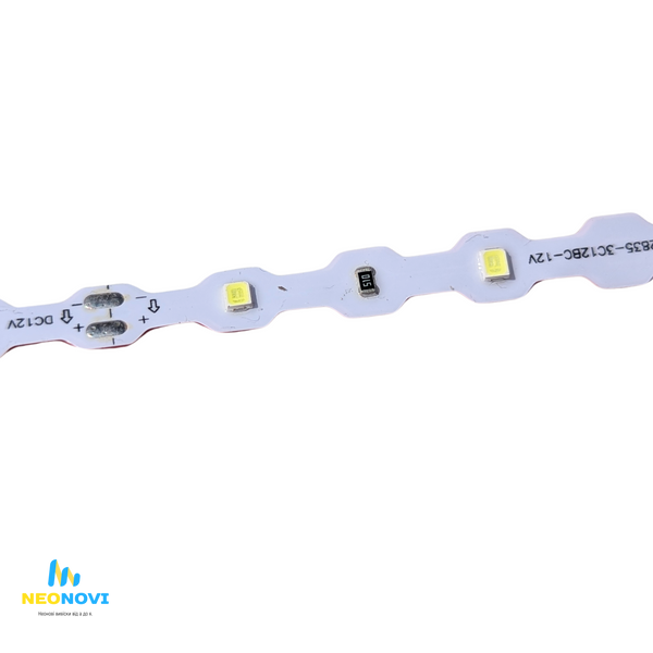 Світлодіодна LED стрічка 12 В (гнучка s-type) для об*ємних літер та контражуру, 36д/м, Білий-холодний 12000К W36T-12000К фото