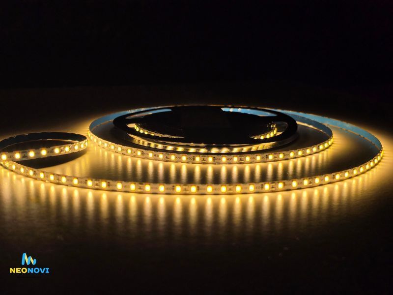 Світлодіодна LED стрічка 12 В (гнучка s-type) для неонових та рекламних вивісок, Білий-теплий 3000K-3500K ЛЕДГ-002 фото